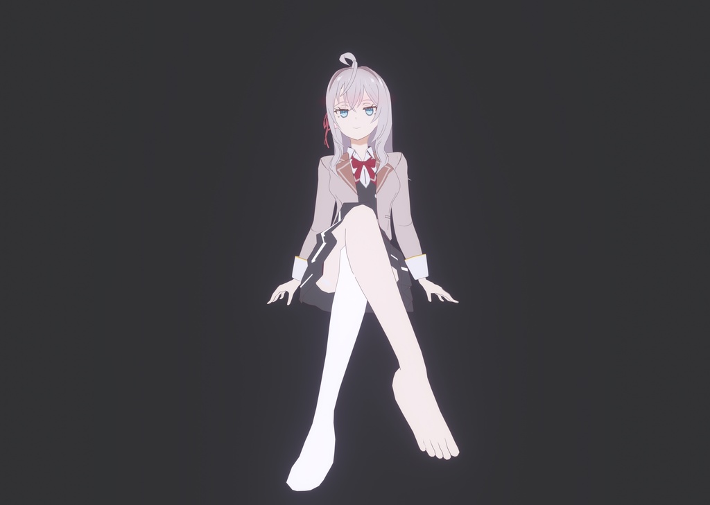 ※(3.1 Add Visemes and fix bug)Arya/Alya Sometimes Hides Her Feelings in Russian 3D Model※