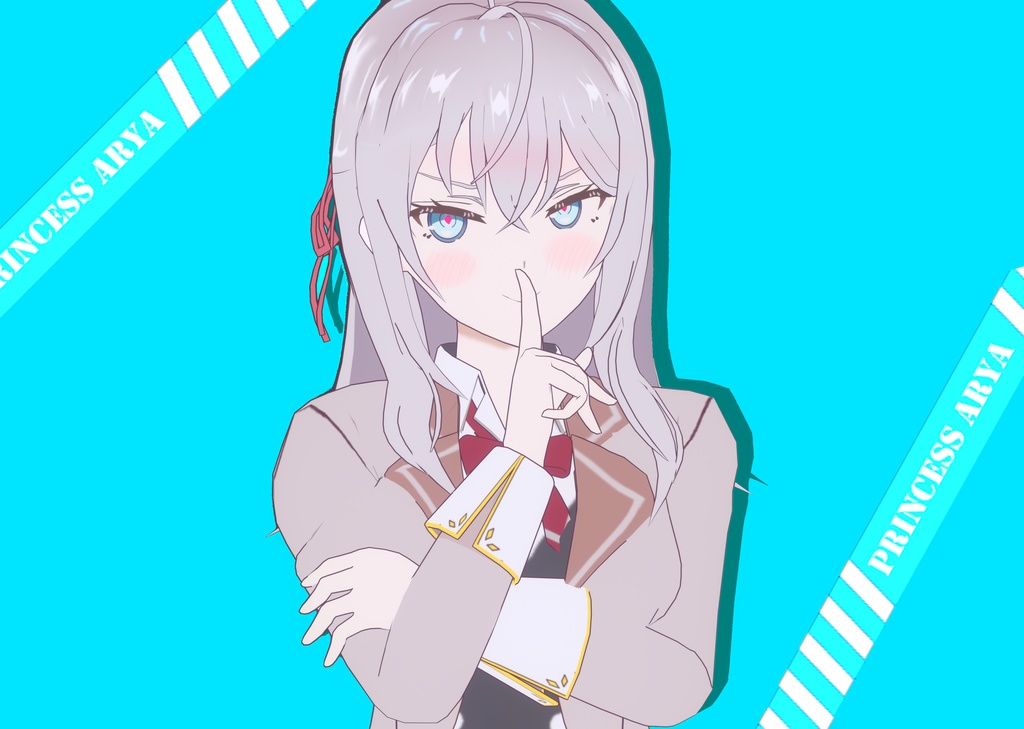 ※(3.1 Add Visemes and fix bug)Arya/Alya Sometimes Hides Her Feelings in Russian 3D Model※