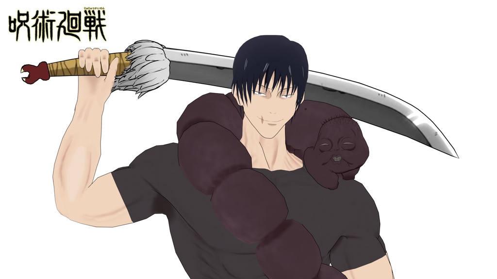 Toji Fushiguro |【Jujutsu kaisen】VRChat Avatar PC+QUEST+BLEND FILE