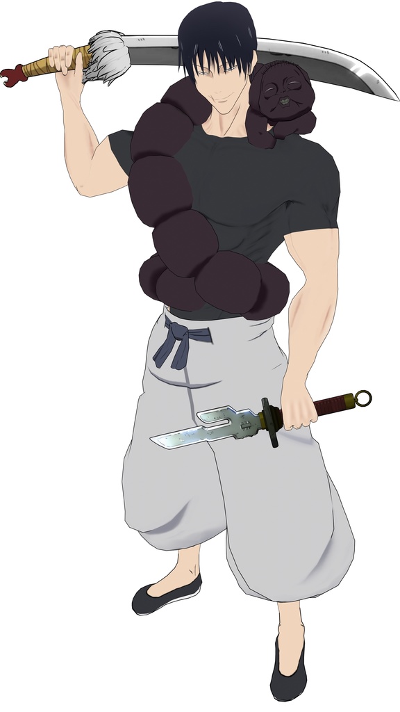 Toji Fushiguro |【Jujutsu kaisen】VRChat Avatar PC+QUEST+BLEND FILE