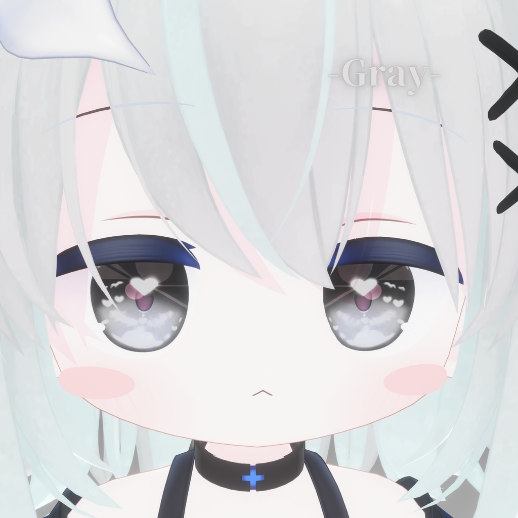 【ネメシス/エルシオン用】sparkle heart eye texture