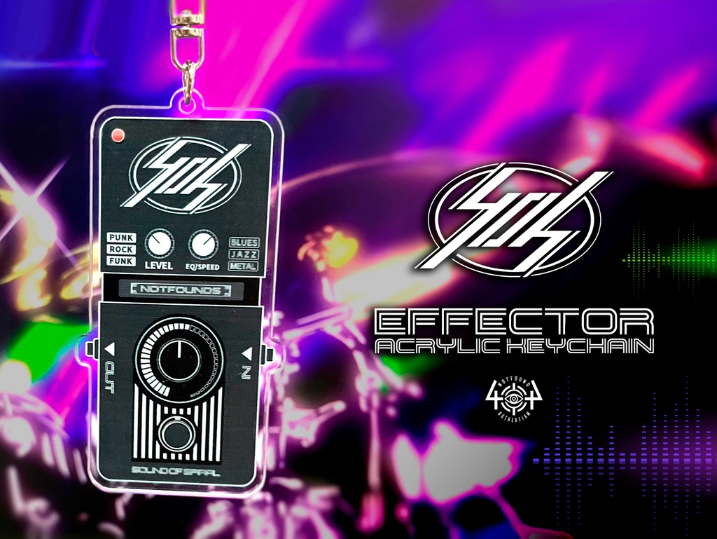 エフェクターアクキー