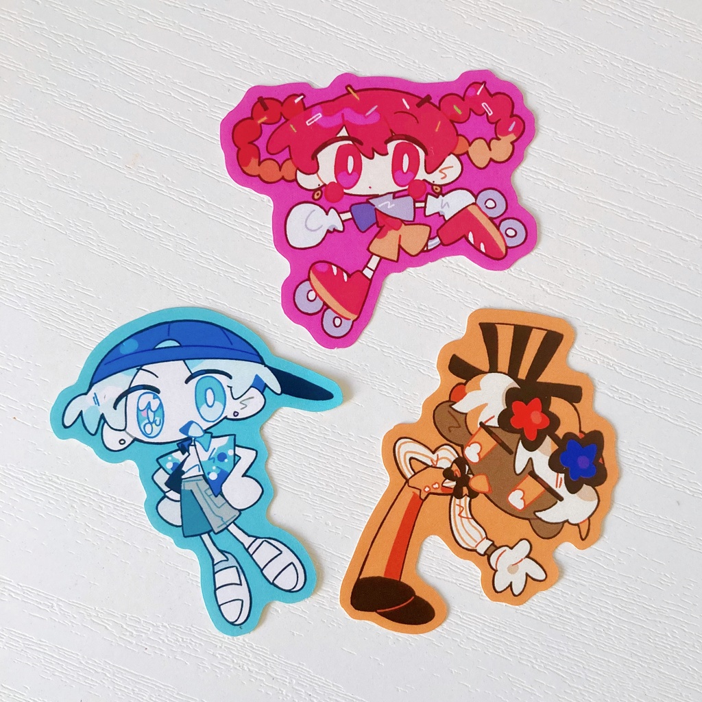 オカシなステッカー