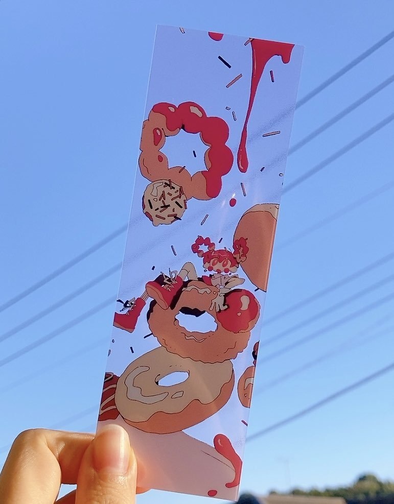 クリアしおりdonuts