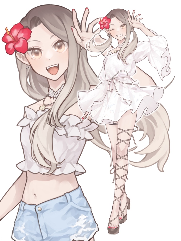 大人りえぺこV化記念　アクリルスタンド