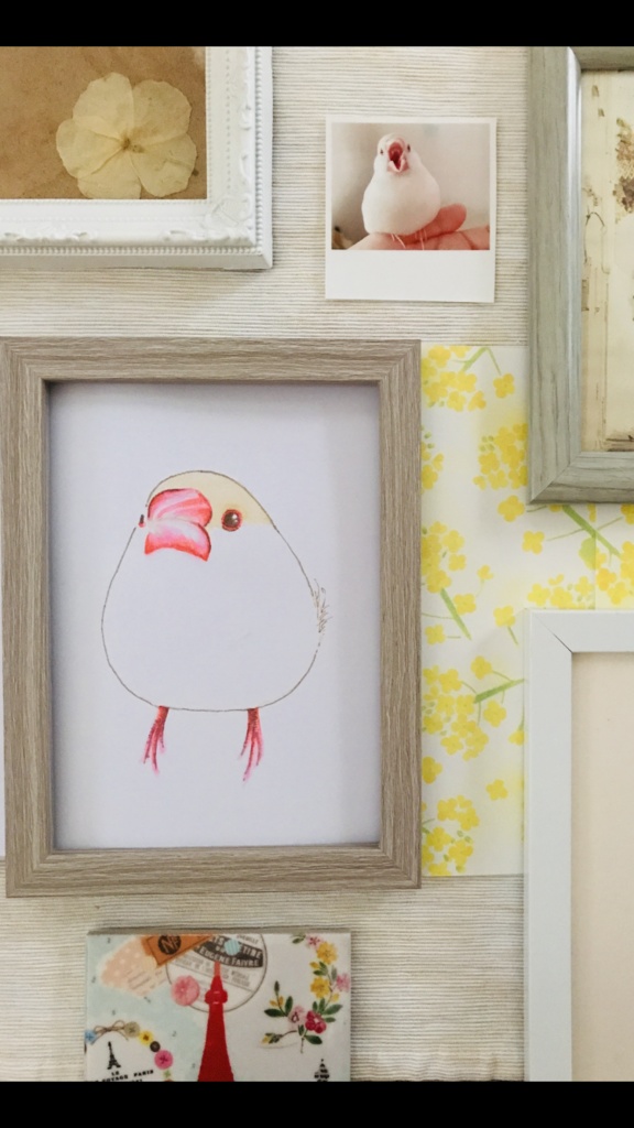 Java Sparrow ロゴに乗った3羽トートバッグ