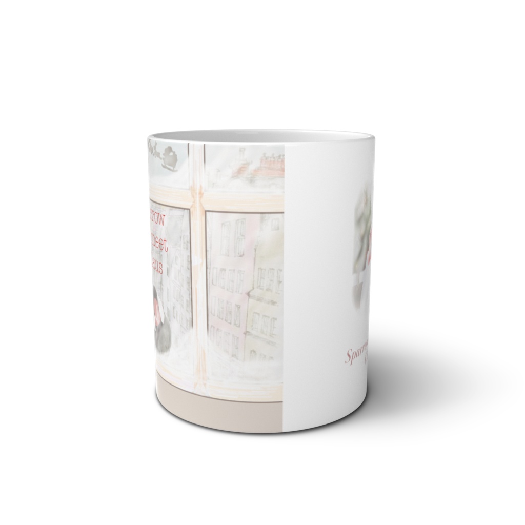 サンタクロースに会いたかった文鳥さんマグカップ