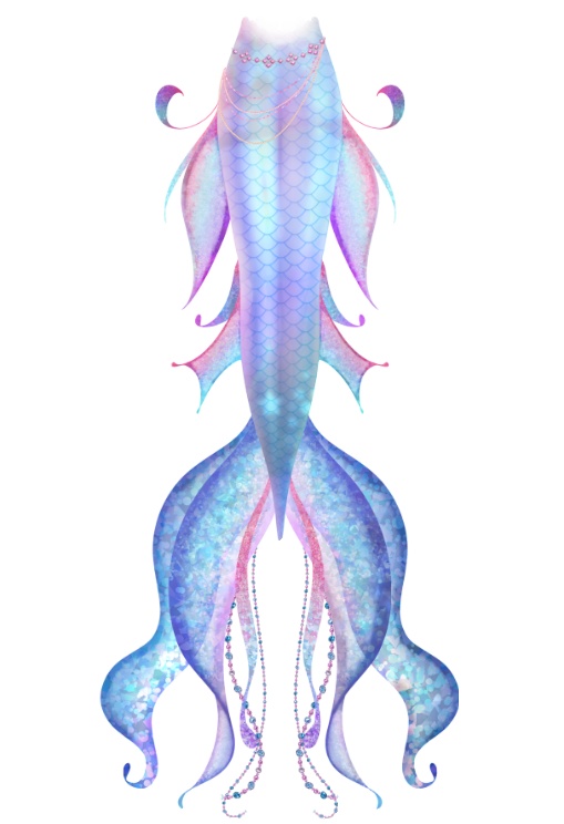 Mermaid Tail for Half-Body Models!