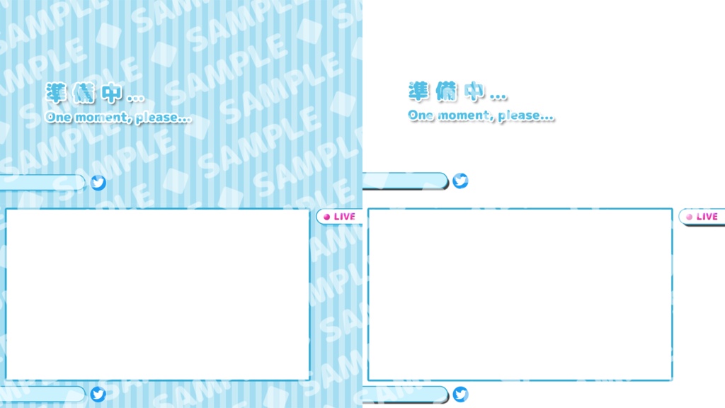 【フリー素材】Vtuber向けLIVE配信用背景素材