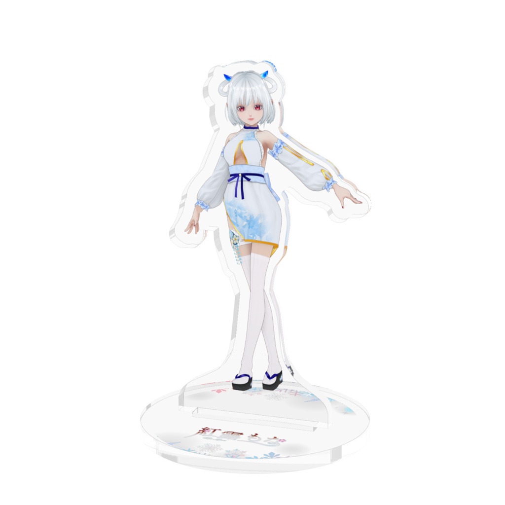 アクリルフィギュア Vtuber 紅露もな Ver 4