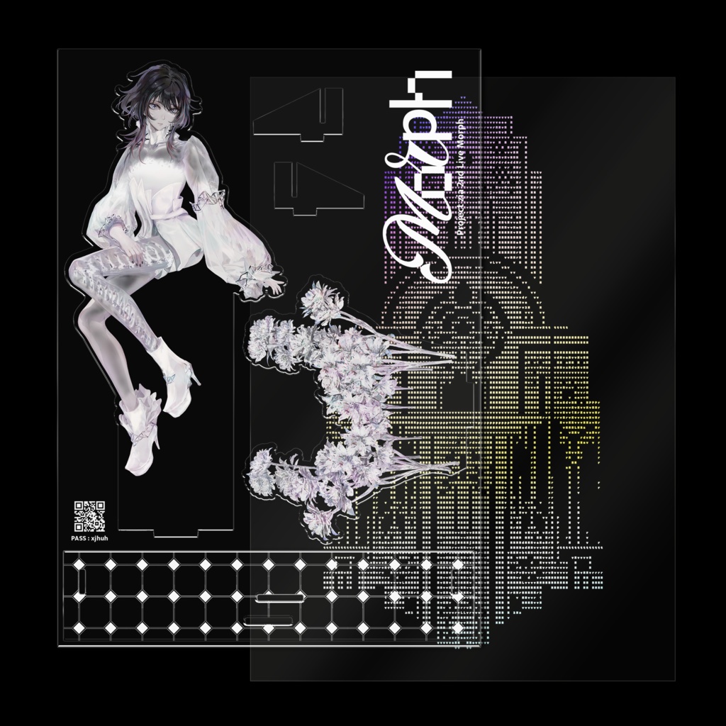 2nd Live Morph - B5 frame acrylic stand & Post card set