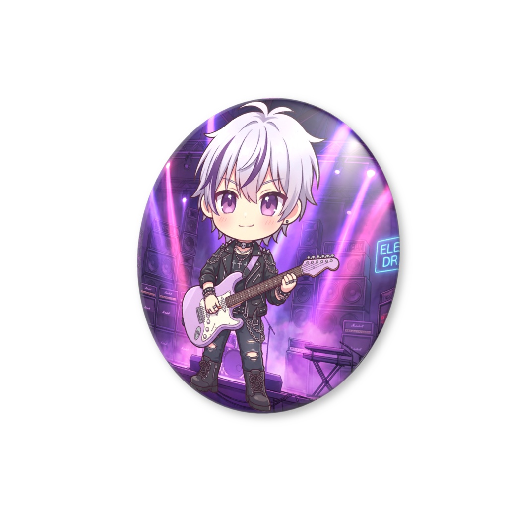 しょーにゃんミニキャラ缶バッジ(バンド)