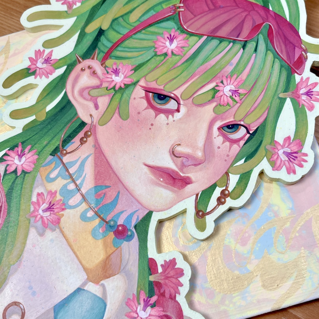 【原画】熱帯パンク(ヒルデウィンテラ)