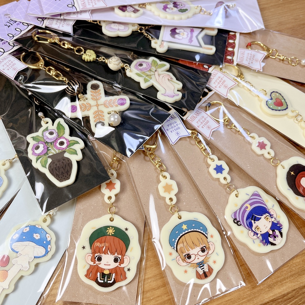 アクリルキーホルダー