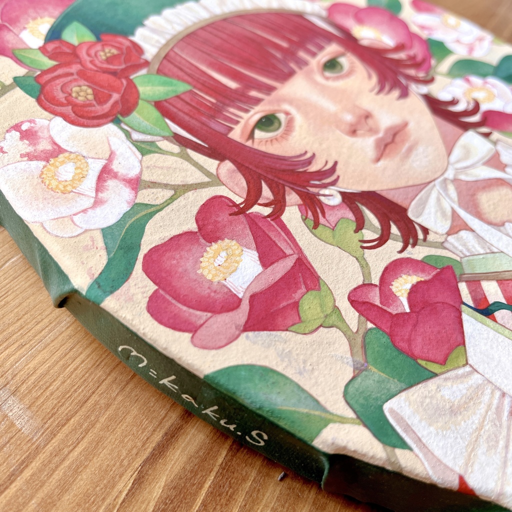 原画「花の肖像」(A〜F)