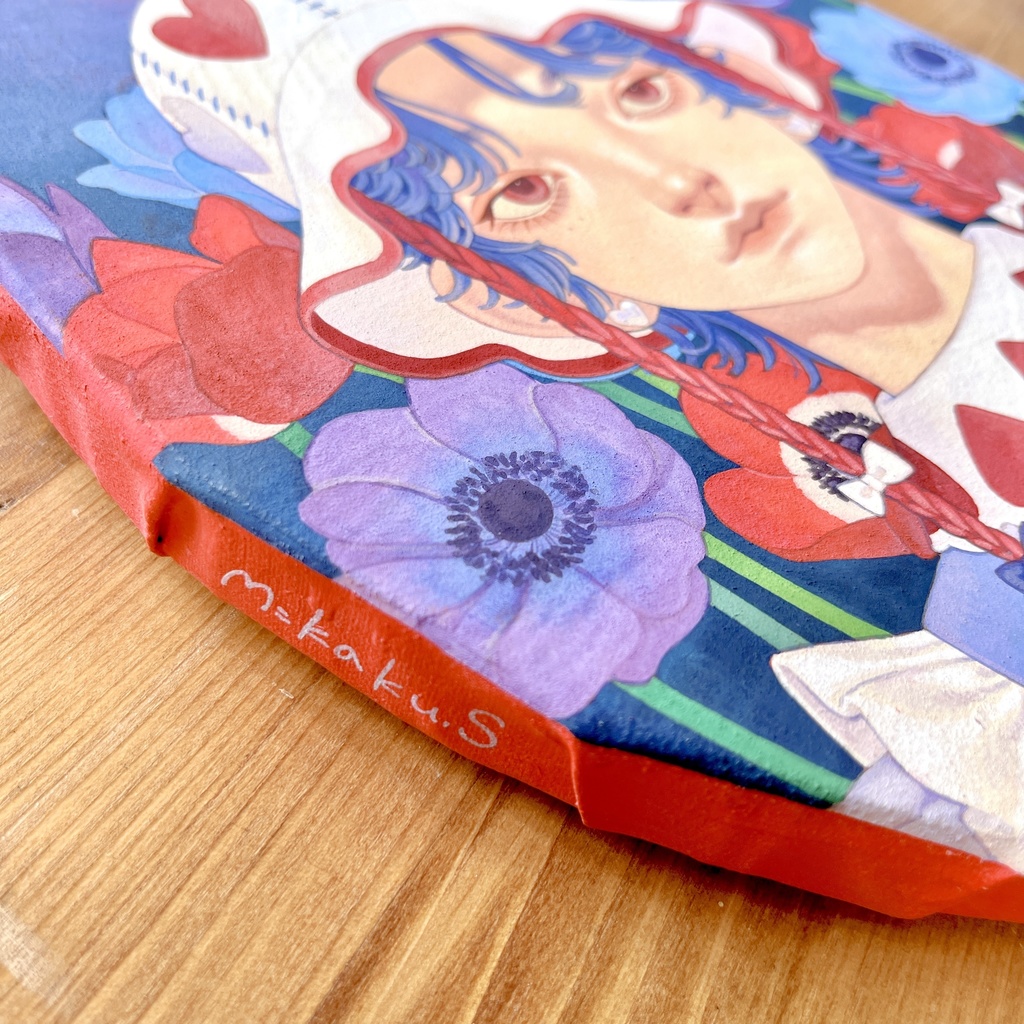 原画「花の肖像」(A〜F)