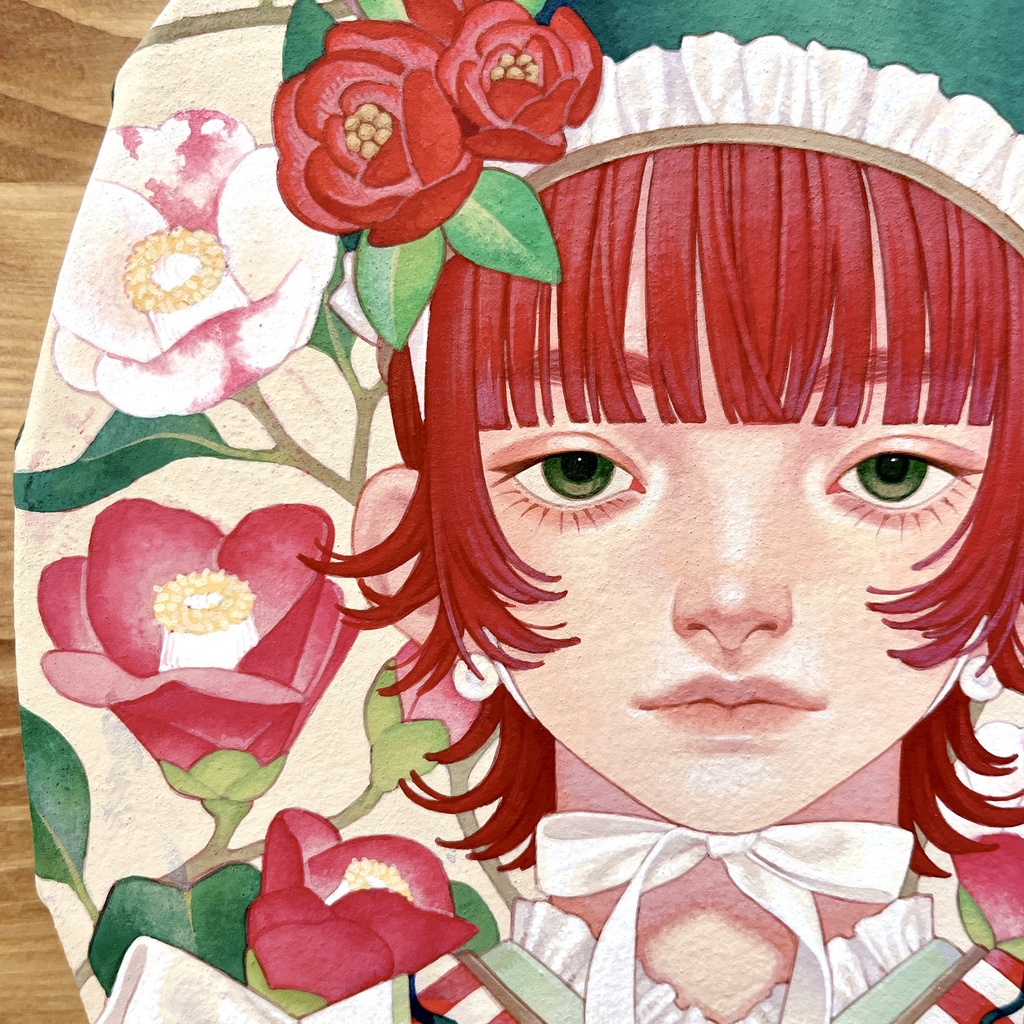 原画「花の肖像」(A〜F)