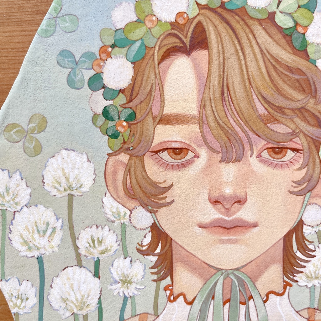 原画「花の肖像」(A〜F)