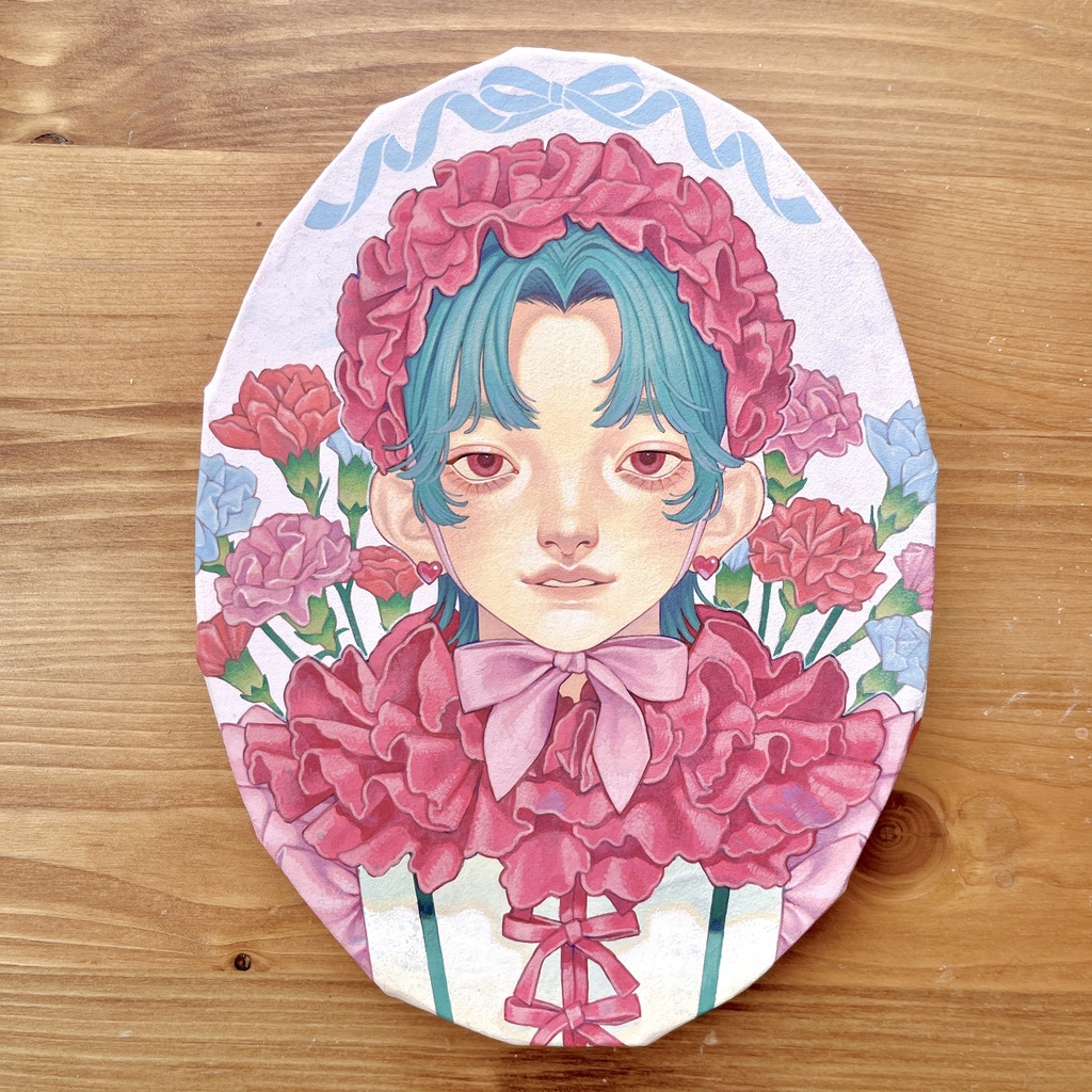 原画「花の肖像」(A〜F)