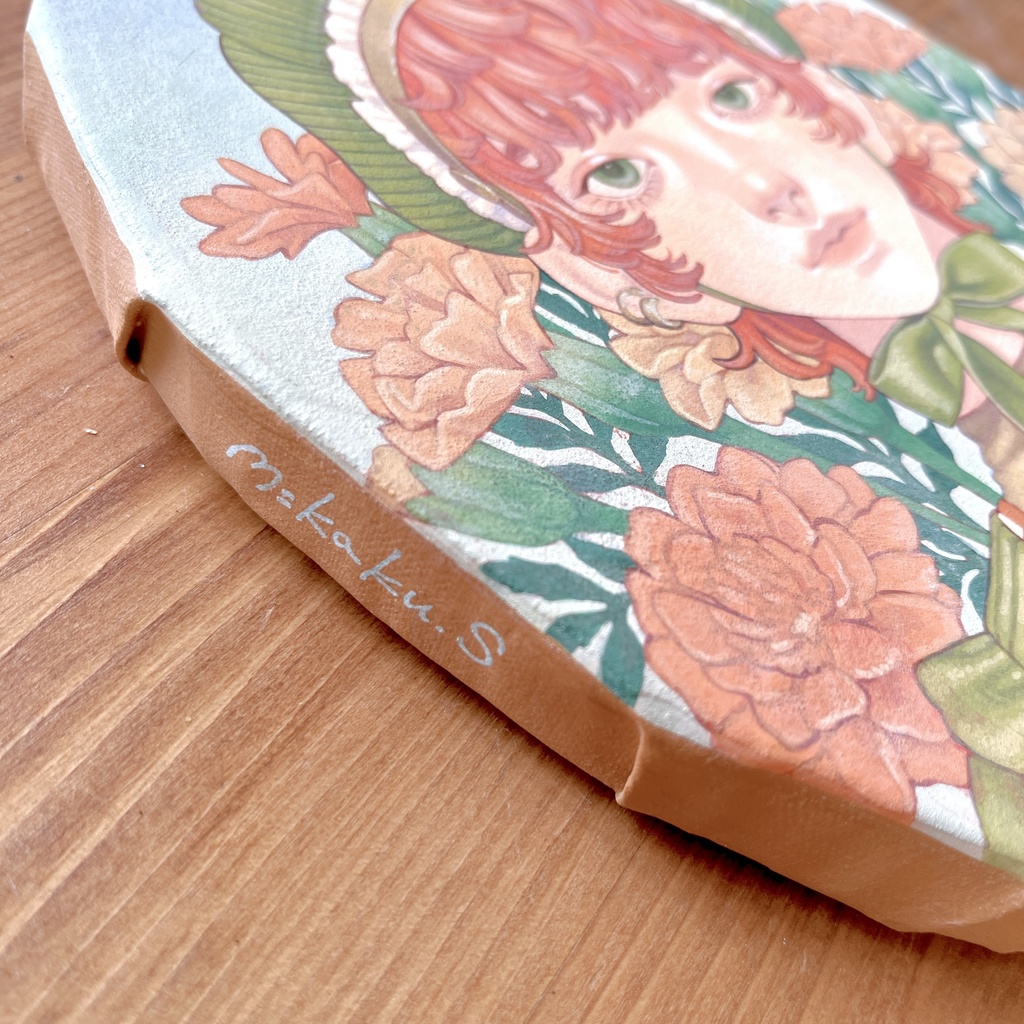 原画「花の肖像」(A〜F)