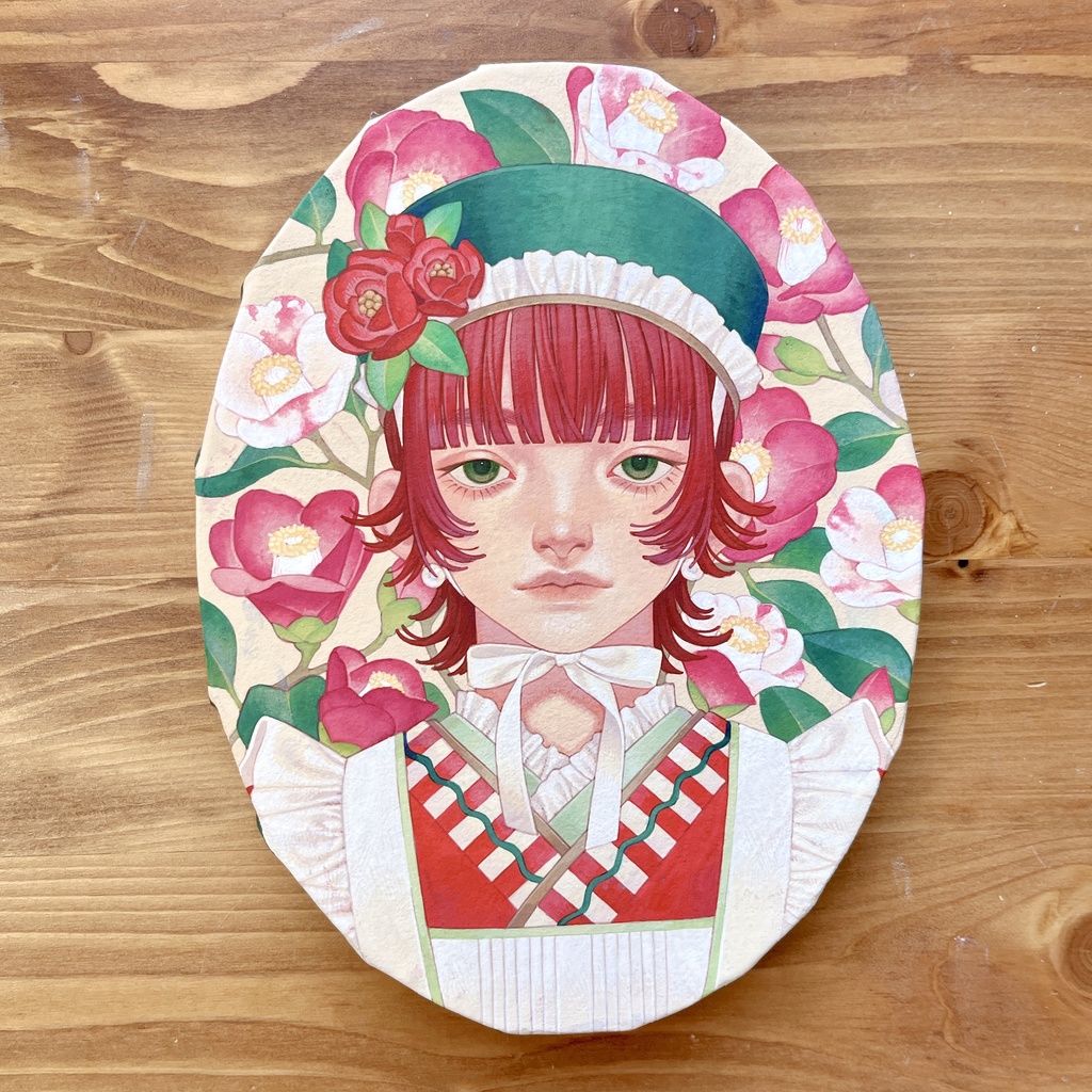 原画「花の肖像」(A〜F)