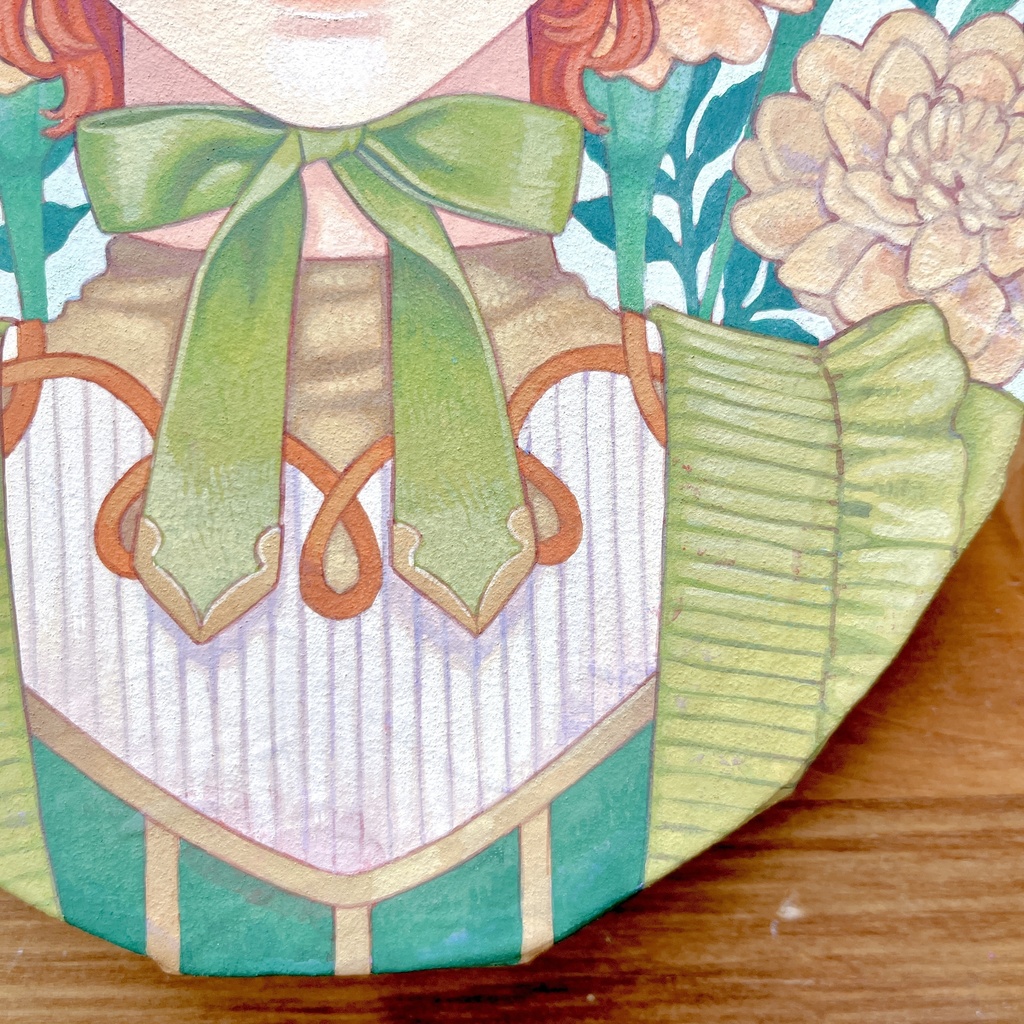 原画「花の肖像」(A〜F)