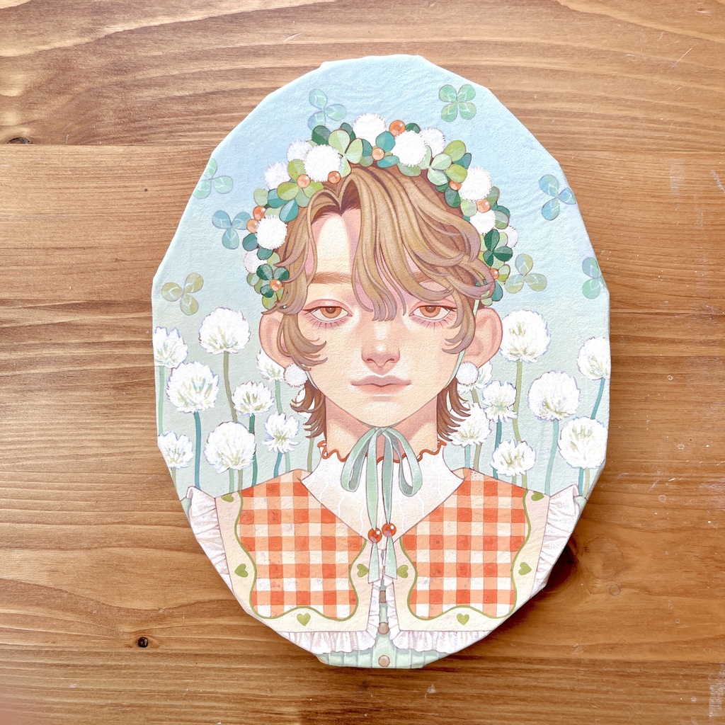 原画「花の肖像」(A〜F)