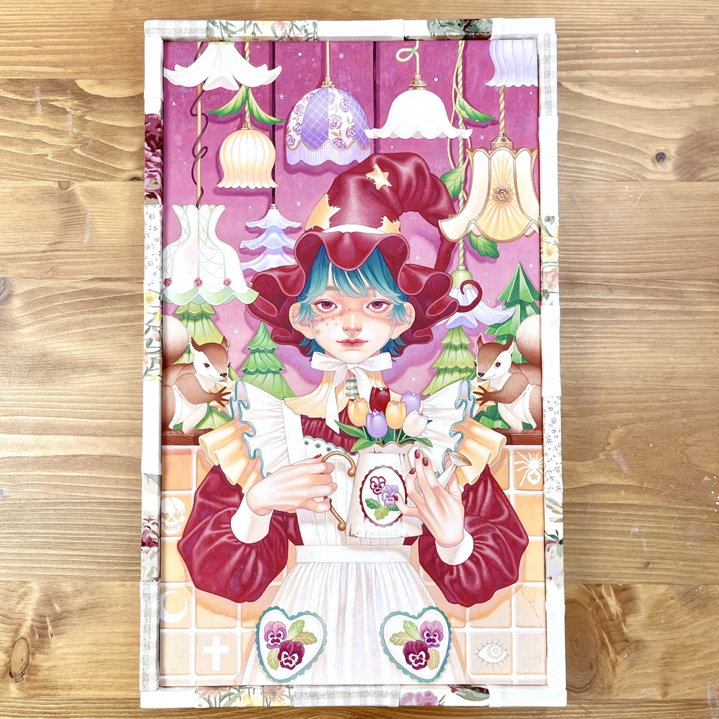 原画 「秘密の部屋」