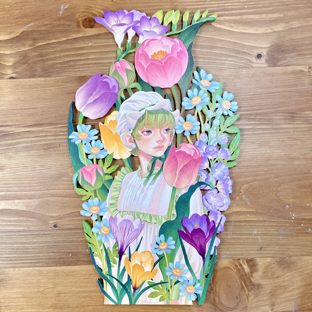 原画「春眠の森」