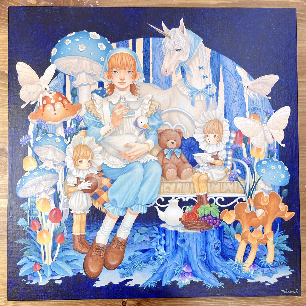 原画「幻想の森」