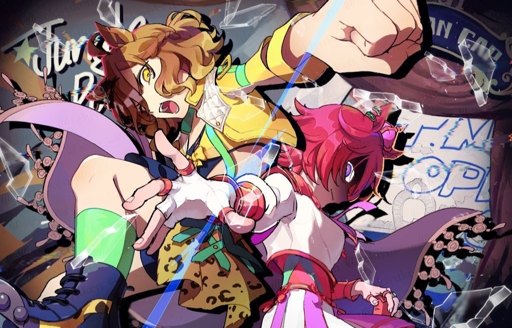 【プレイマット】テイエムオペラオー&ジャングルポケット