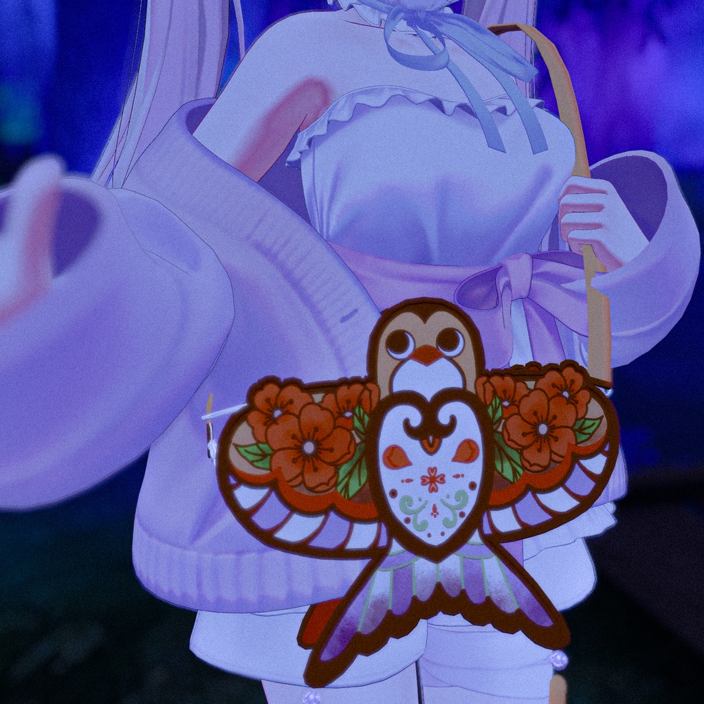 【VRChat】纸鸢 / Paper Kite Sling Bag - 「桃 (TAO)」 - 全5色