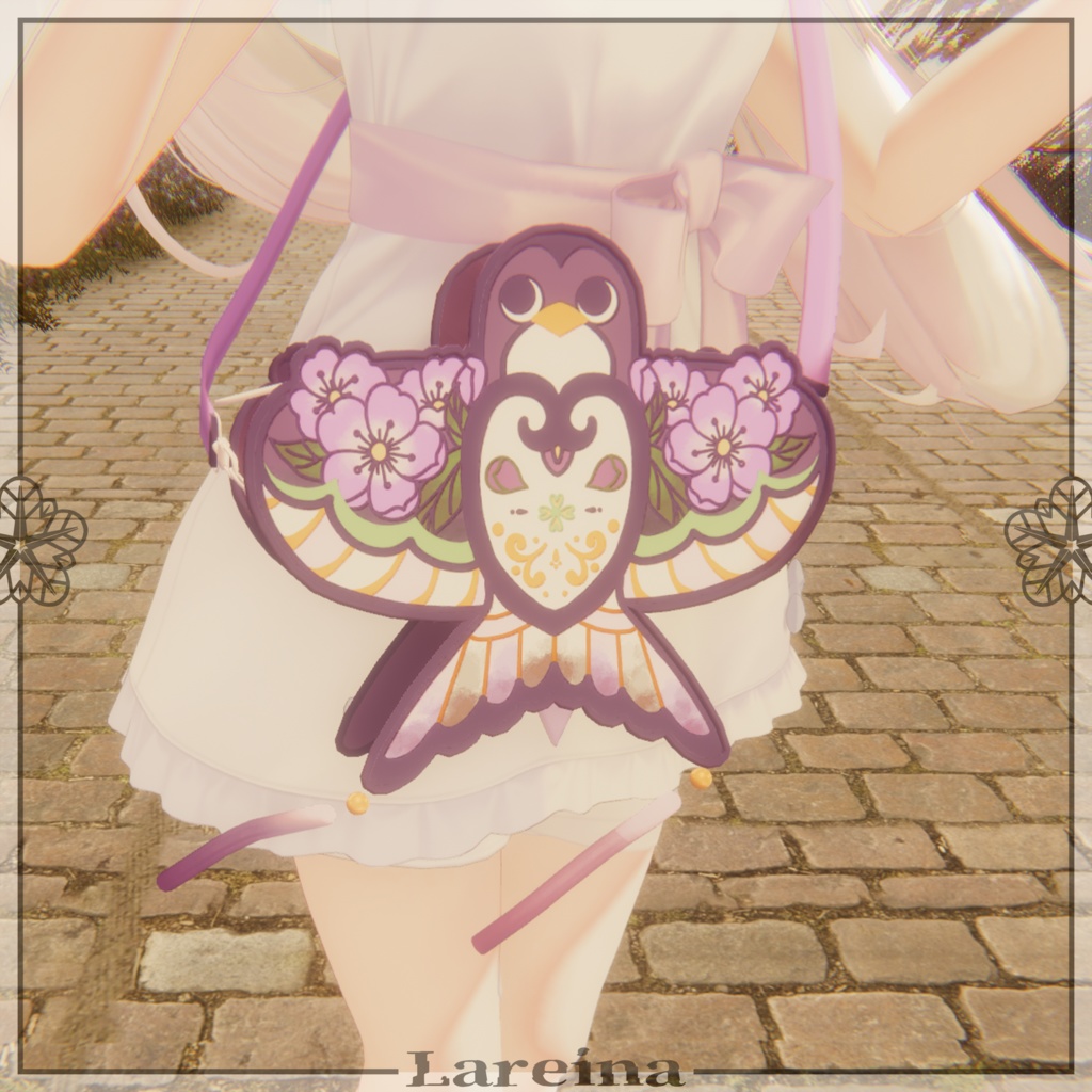 【VRChat】纸鸢 / Paper Kite Sling Bag - 「桃 (TAO)」 - 全5色