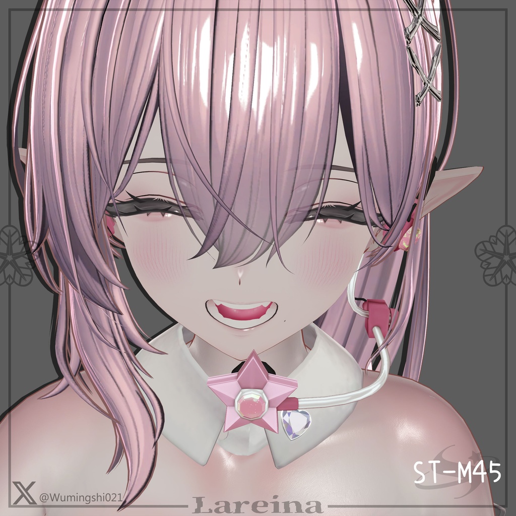 【VRC向け】ステージマイク 『Starix ST-M45』