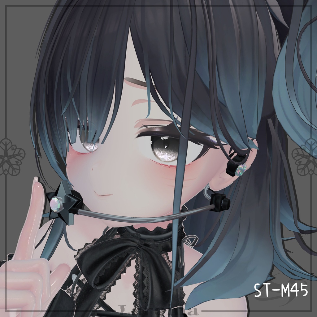 【VRC向け】ステージマイク 『Starix ST-M45』