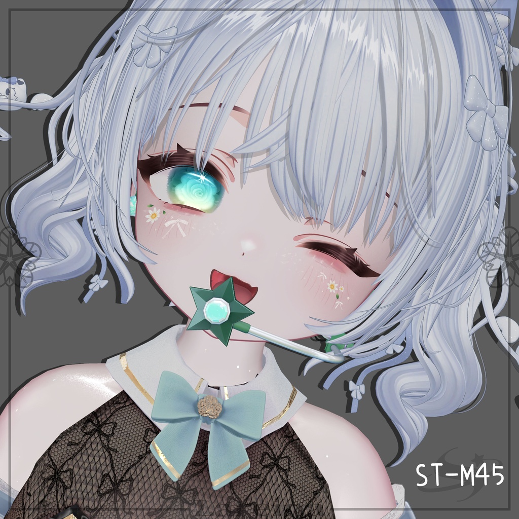 【VRC向け】ステージマイク 『Starix ST-M45』