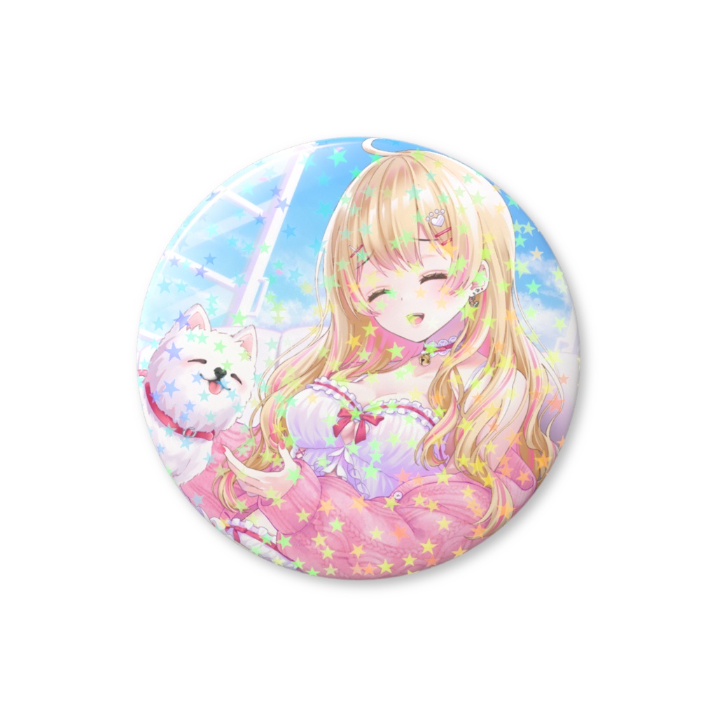 3月部屋着衣装 スターホログラム缶バッジ
