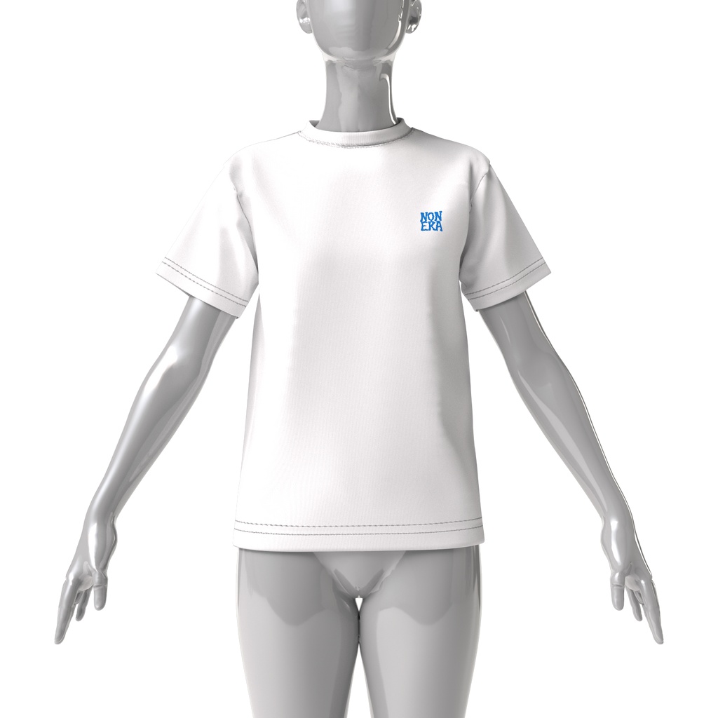 NON ERA ビッグシルエットTシャツ(白)