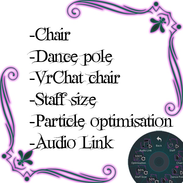 Dryad Dance staff / ドリアードダンススタッフ