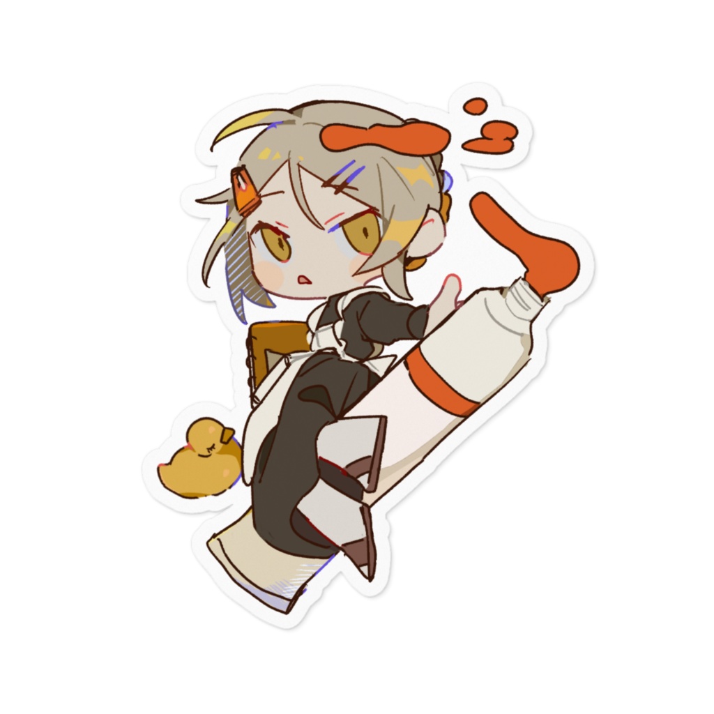 高井さんミニキャラステッカー