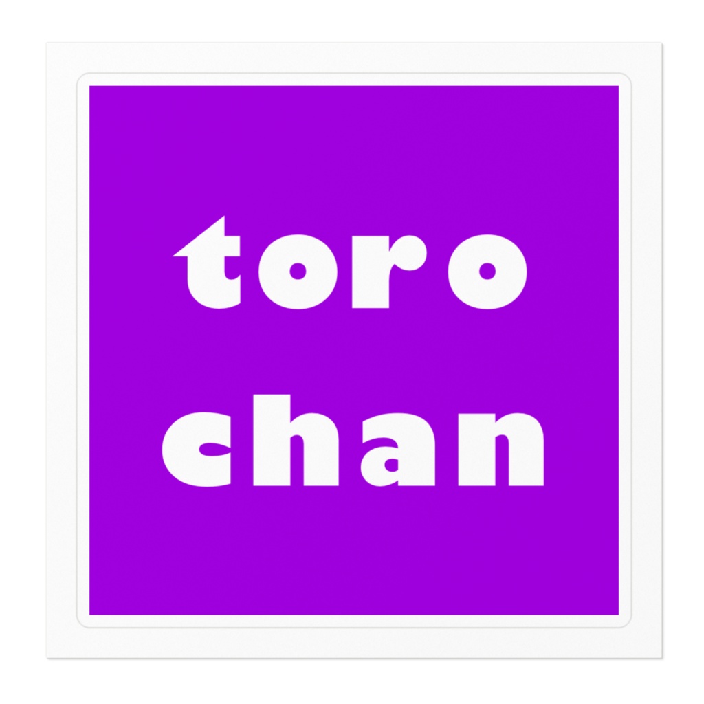 torochanステッカー