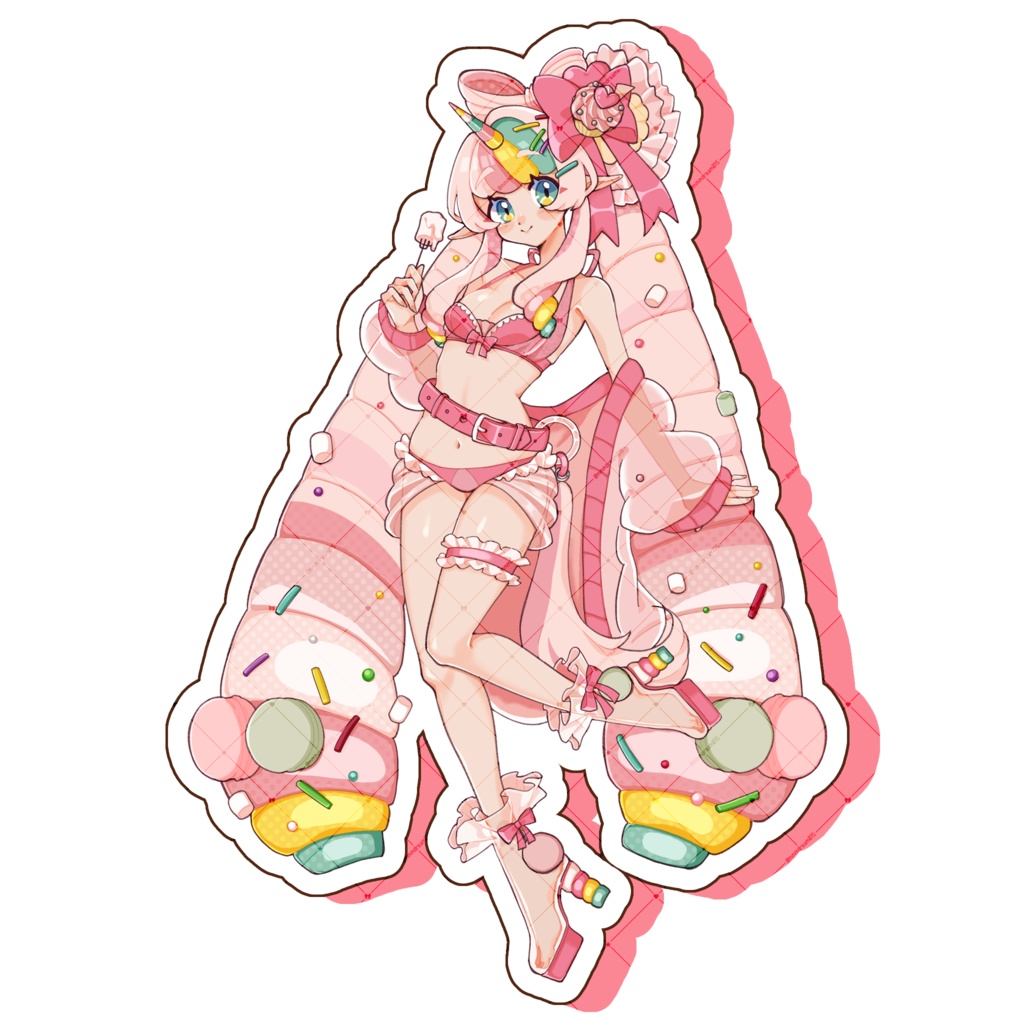 マシュマロちゃん立ち絵アクスタ