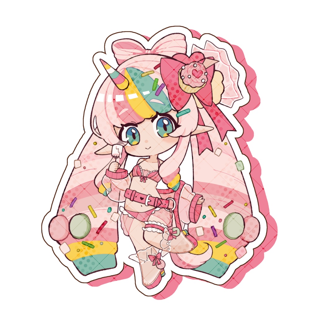 マシュマロちゃんデフォルメアクスタ