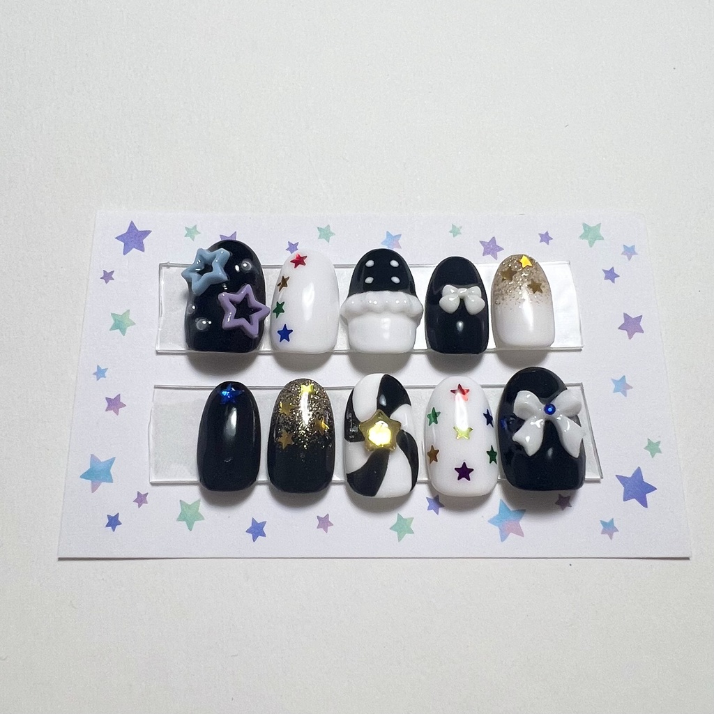 【現品限り】魔理沙イメージネイルチップ