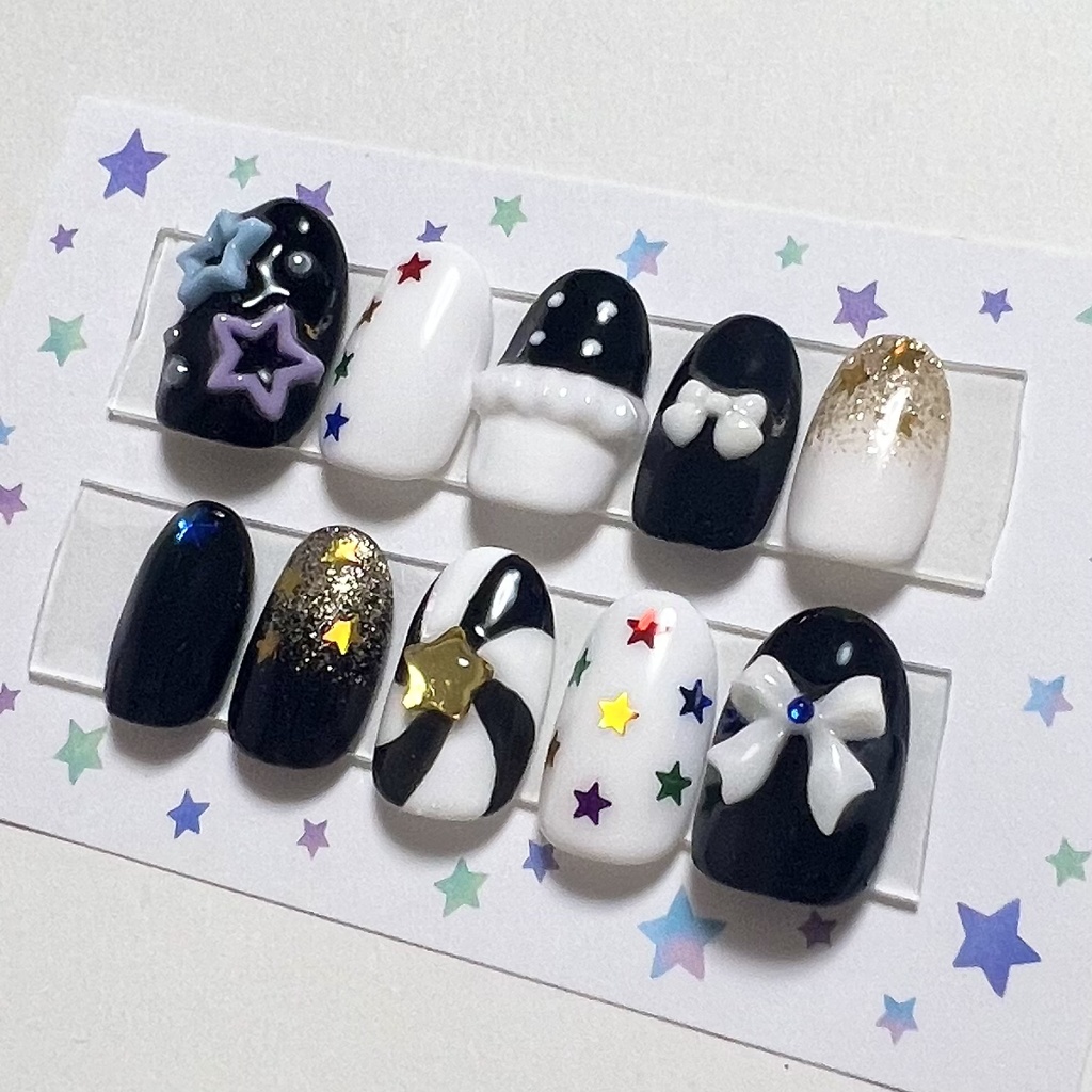 【現品限り】魔理沙イメージネイルチップ