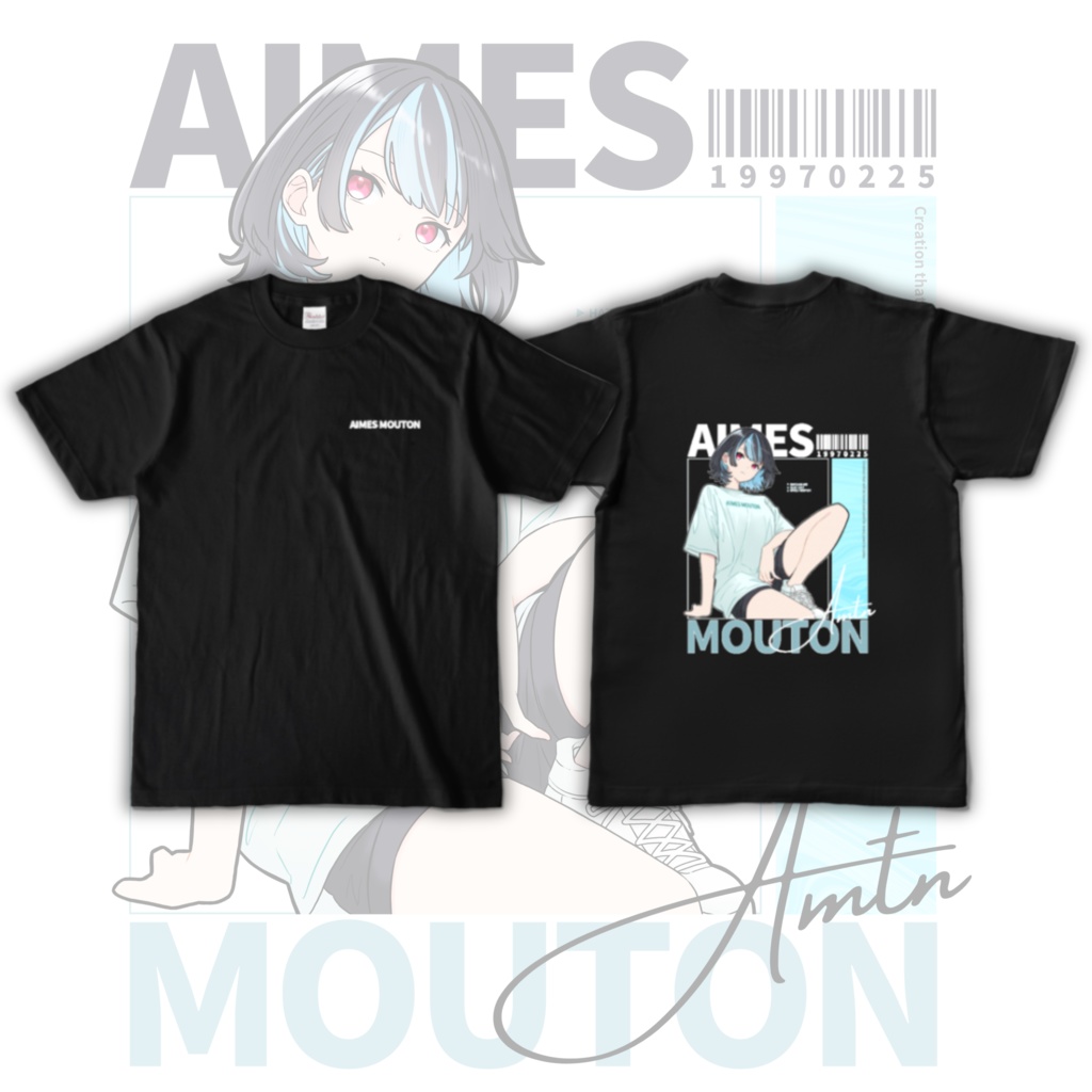 普段着にできちゃうハッカちゃんTシャツ