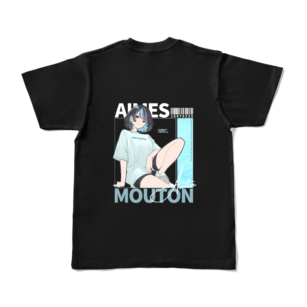 普段着にできちゃうハッカちゃんTシャツ