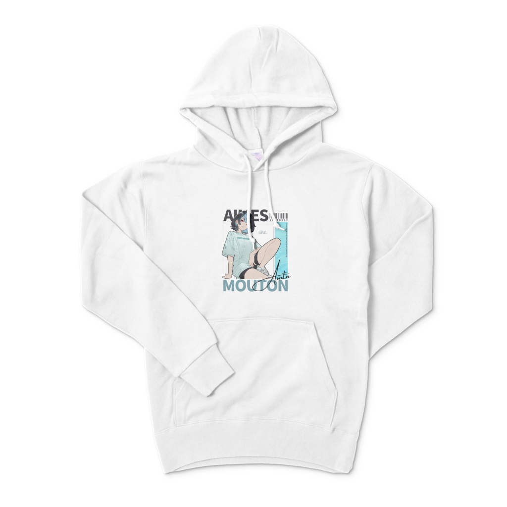 かっちょいいハッカちゃんパーカー