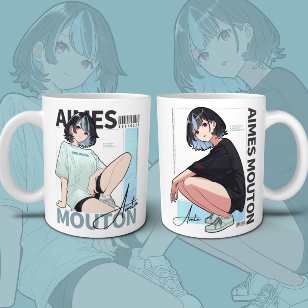 1カップ2役!? ハッカちゃんマグカップ