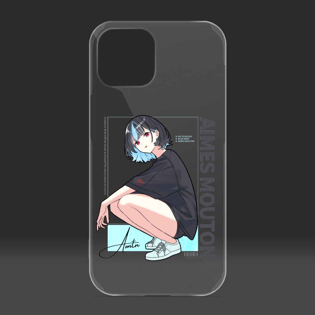 クールなハッカちゃんスマホケース